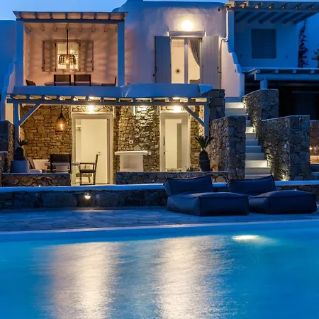Mykonos 4 Bedroom Pool 别墅 *